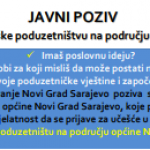 Lokalno partnerstvo za  zapošljavanje Novi Grad Sarajevo objavilo novi Javni poziv