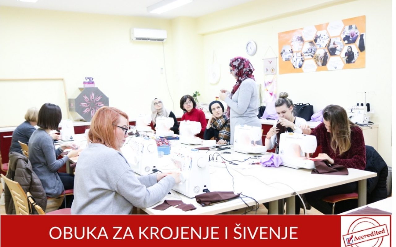 Uskoro novi javni poziv za besplatnu obuku za krojenje i šivanje